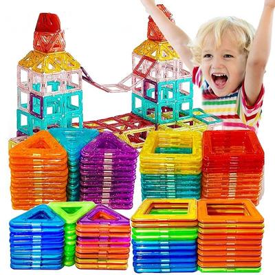 Magnetische Bausteine ​​in großer und kleiner Größe, DIY-Magnete, Spielzeug für Kinder, Designer-Baukasten, Geschenke für Kinder, Spielzeug