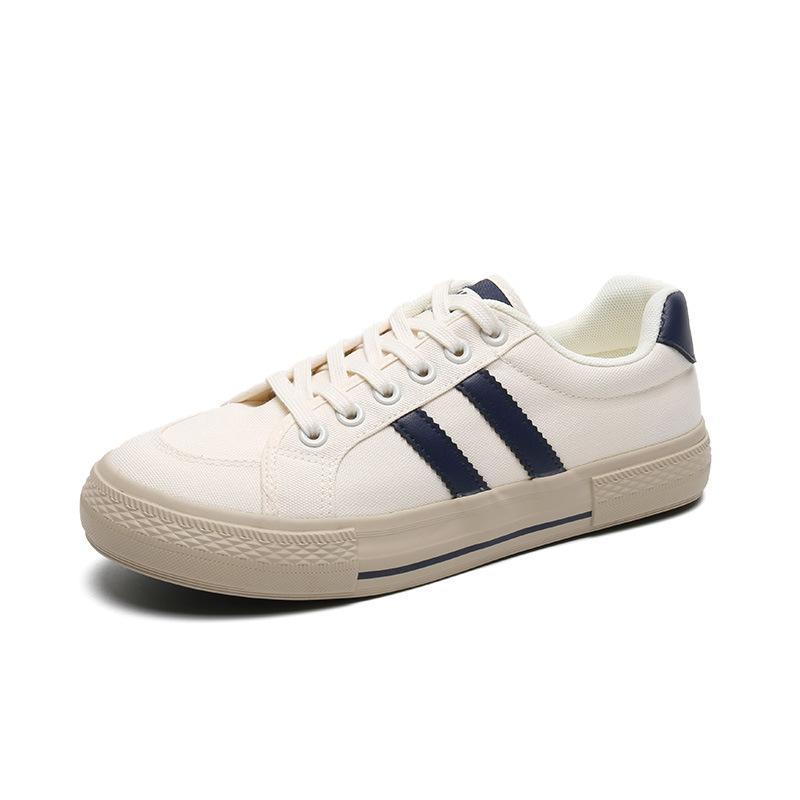 Men's Shoes Trendy Autumn New Canvas Shoes Men's Moral Training Board Shoes Versatile Casual White Shoes