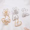 Exquisite Small Size Temperament Heart Brooches Pins For Women Lady Bow Knot Simplicity Flower Suit Clothing Accessories Gift