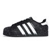 Originals SUPERSTAR Vaste Et Illimité Résistant à l'Abrasion Basse top Chaussures de Skateboard Unisexe Noir Blanc EG4959(Équipe701-)