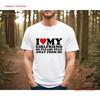 I Love My Hot Girlfriend So Please Stay Away From Me T Shirt Vintage Washed Soft Unisex Stretched Slightly Fashion Breathable