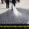 Goyin Outdoor Non-Slip Dirt-Scraping Entrance Mat