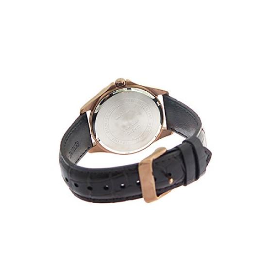 Casio CASIO Quartz Watch White Brown Import Men's MTP-1384L-7A Silver/Dark [Rare Model] [Imported] [wimp]