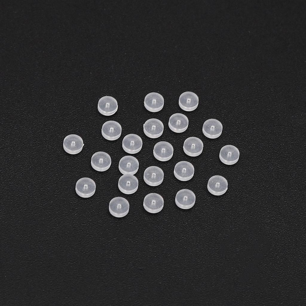 6-50Pcs Silicone Transparent Environmentally Friendly Ear Pads Ear Accessories