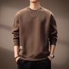 Men's American Retro Embroidered Heavyweight Pullover Sweatshirt