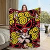 Fashion H-Hysteric M-Mini Blanket Blanket for Couch Sofa Travel Home Hiking Picni Bed Beding Flannel Blanket Birthday Gift