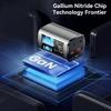 67W USB C GaN Lader Desktop Quick Charge 4.0 QC 3.0 PD Type C Hurtiglading For MacBook Samsung POPC iPhone 15 bærbar PC