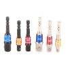 6Pcs Socket Adapter Set Hex Shank Bit Socket Wrench Adapter Extension Set Air Screwdriver Power
