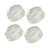 4Pcs Sewing Bed Cushion Soft PVC Plastic Elastic Clear Vibration Reduction Sewing Machine Cushion