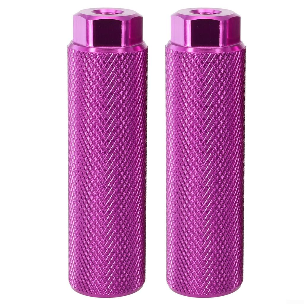 1 Pair Bike Pegs 100x28MM Aluminum Alloy Anti-skid