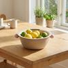 Large Capacity Vegetable Drain Basket Double Layer Vegetable Fruit Strainer  Household