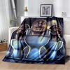 3D Skibidi Toilet Speakerman Cameraman TVman Flannel Blanket,Soft Throw Blanket for Home Bedroom Bed Sofa Travel Cover Kid Gift