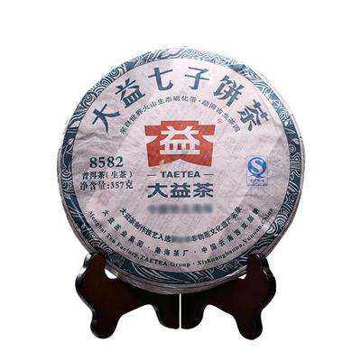 2011 TAETEA 8582 Čaj Shen Puer Šarža 103 Dayi Surový Čaj Pu 'Er 357g