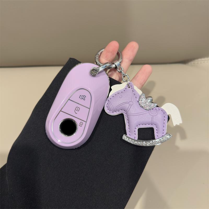 TPU Car Key Case Cover Shell Fob For Mercedes Benz A C E S G Class GLC CLE GL CLA GLB GLS W177 W205 W212 W213 W463 W222 X167 AMG