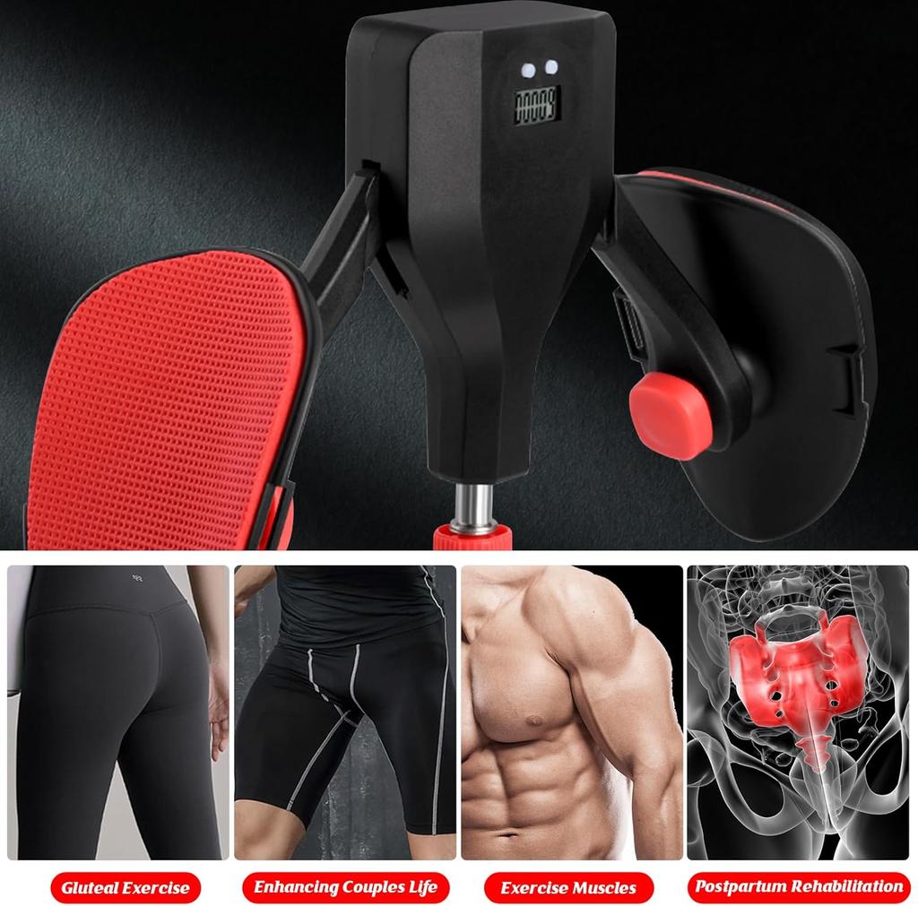 Allenatore Coscia Glutei Esercitatore Kegel per Interno Coscia & Allenamento Gambe Donne Uomini