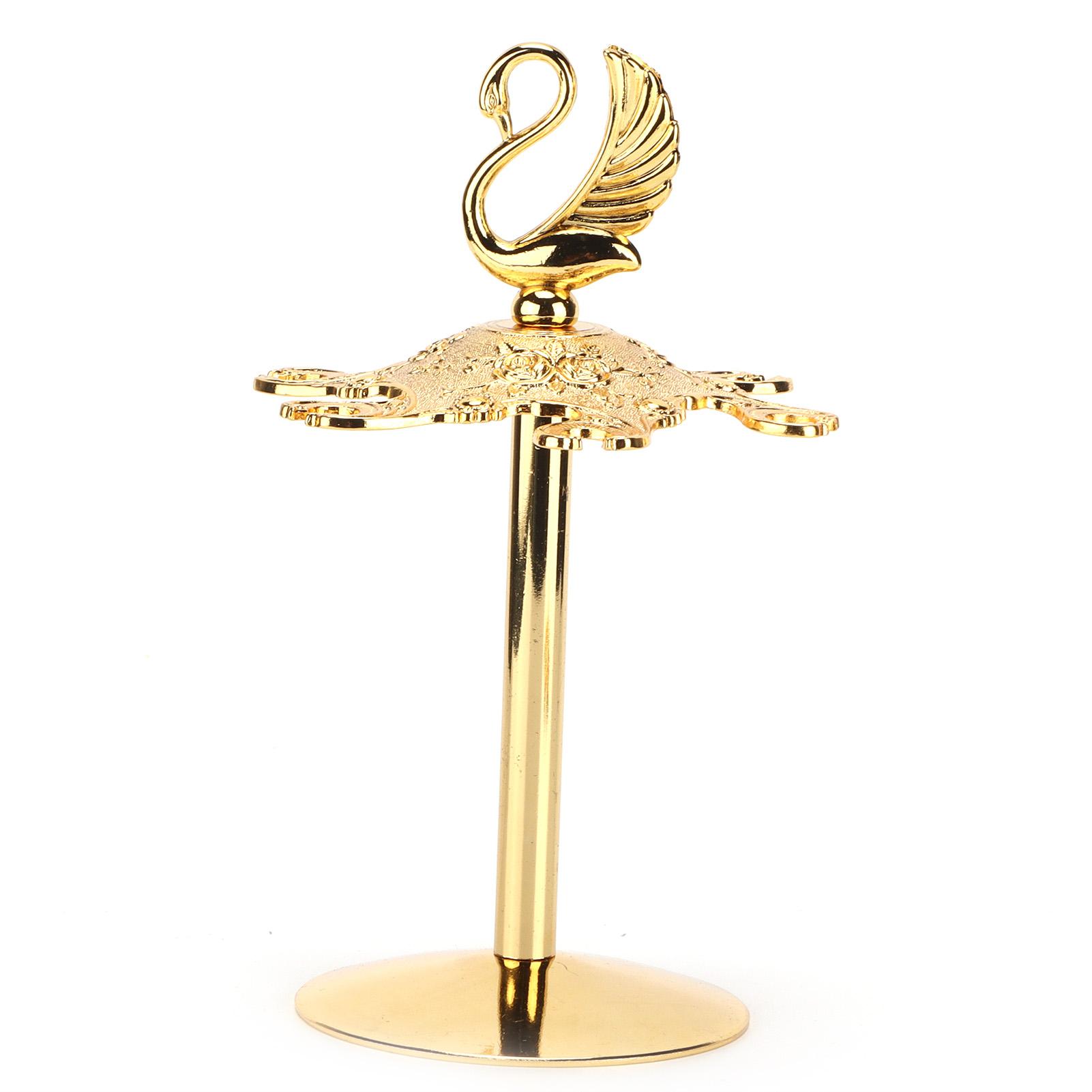 

6Pcs Coffee Spoon Creative Golden European Metal Dessert Spoon for Stirring Mixing Photographing Party Ice Cream Coffee