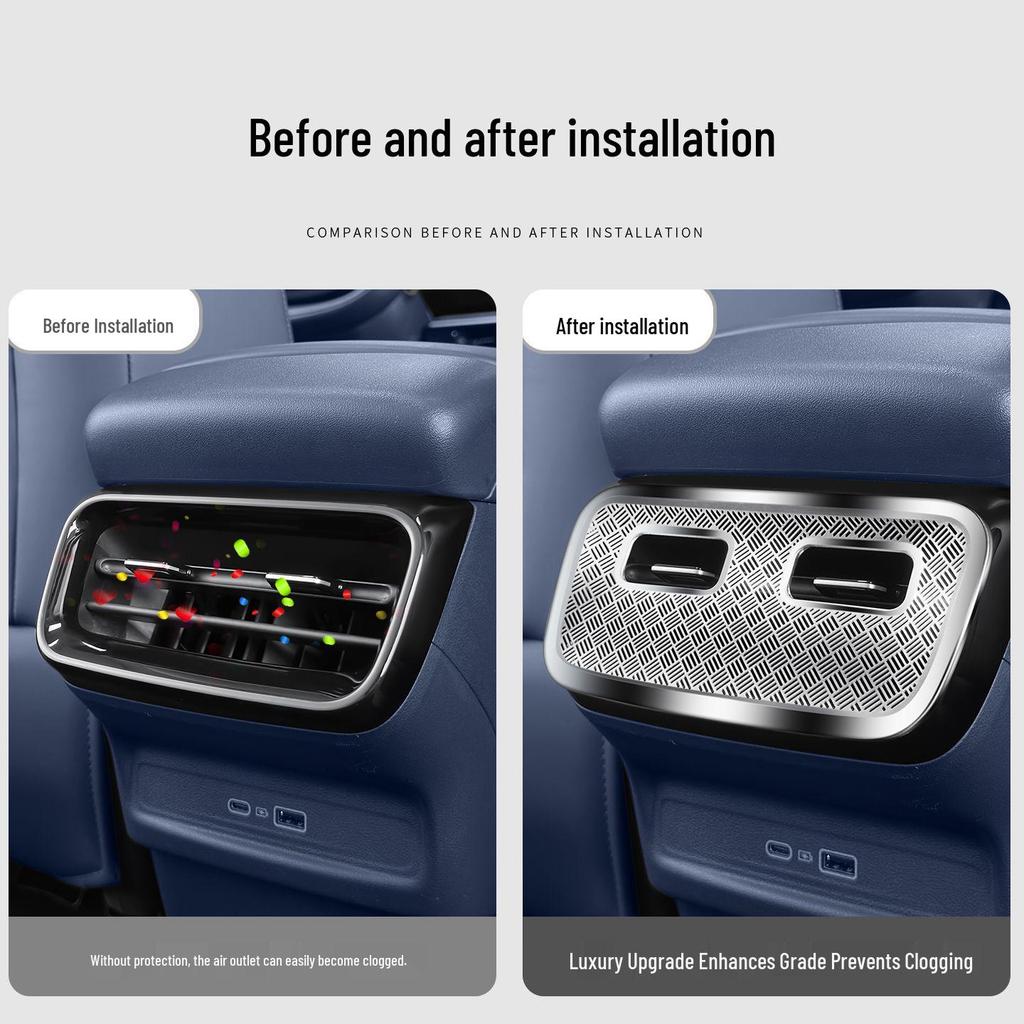 Galaxy E5 Rear Air Vent Dust Cover - Interior Protective Car Accessory