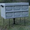 Metal Camping Foldable Stand Box Stand Organizer Box Folding Stand for Outdoor Picnic Fishing Outdoor Storage Boxes Shelves