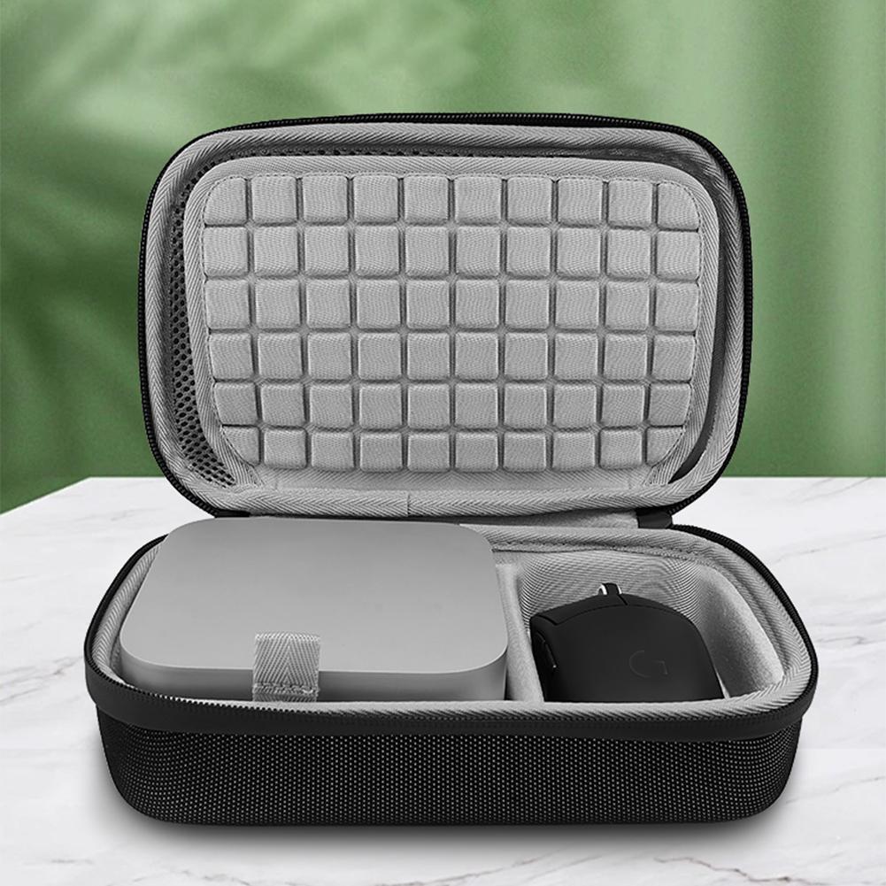 EVA Hard Case For Apple 2025 Mini M4 Mouse and Cable Dustproof Organizer Case Carrying Case For Mini M4 Storage Bag