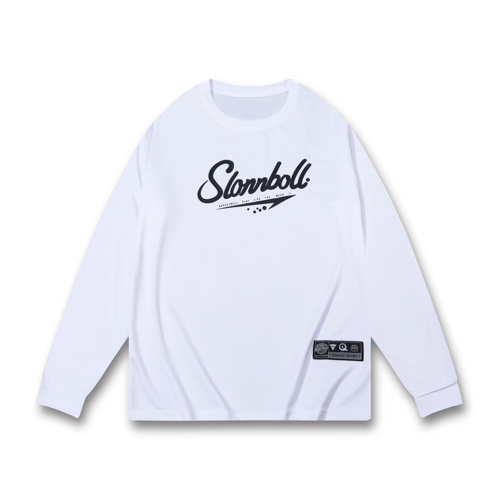 Весенне-осенняя американская баскетбольная футболка с длинными рукавами. Баскетбольная — фото 15