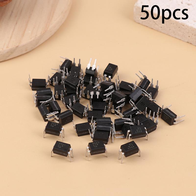 

50Pcs El817C Pc817 Pc817C Fl817C Fl817 El817 Dip-4 Direct Plug Optocoupler Tool