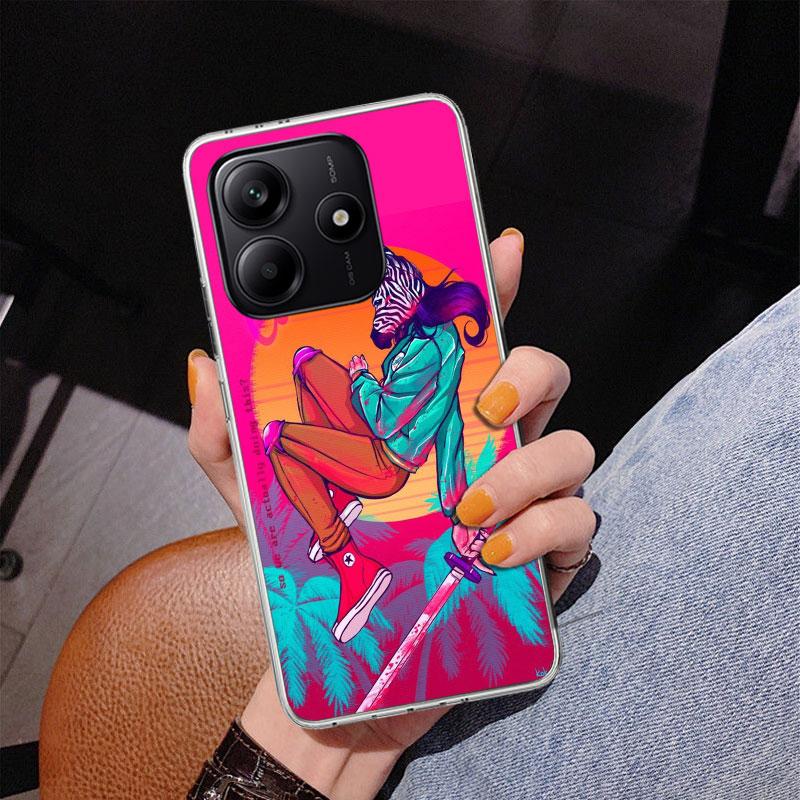 Game Hotline Miami Phnoe Case for Phnoe Case for Xiaomi Redmi Note 15 14 14S 13 Pro Plus 12 12S 11S 11E 10S 10 11T 5G Unique Cov