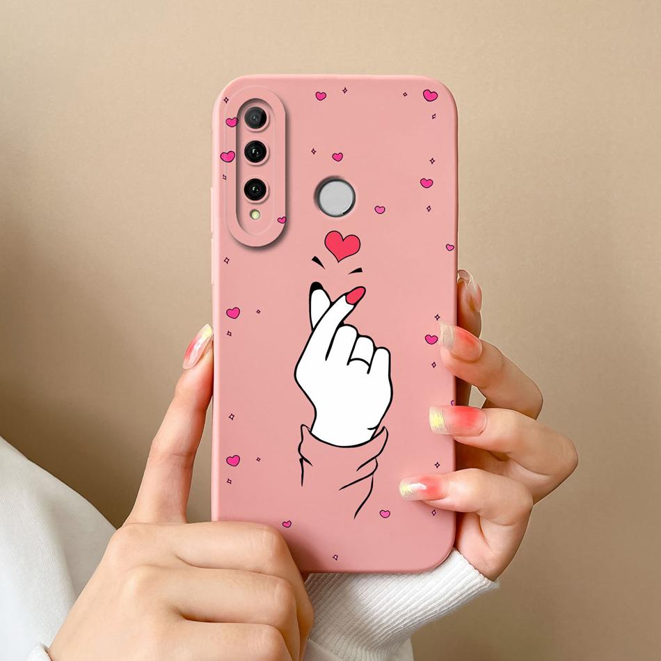 For Honor 10i Phone Case Butterfly Cat Soft Liquid Silicone Camera Protection Cover For Huawei Honor 10 i Model HRY-LX1T Fundas