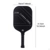 Carbon Fiber Pickleball Racket for Beginners or Pros Portable Ergonomic Grip