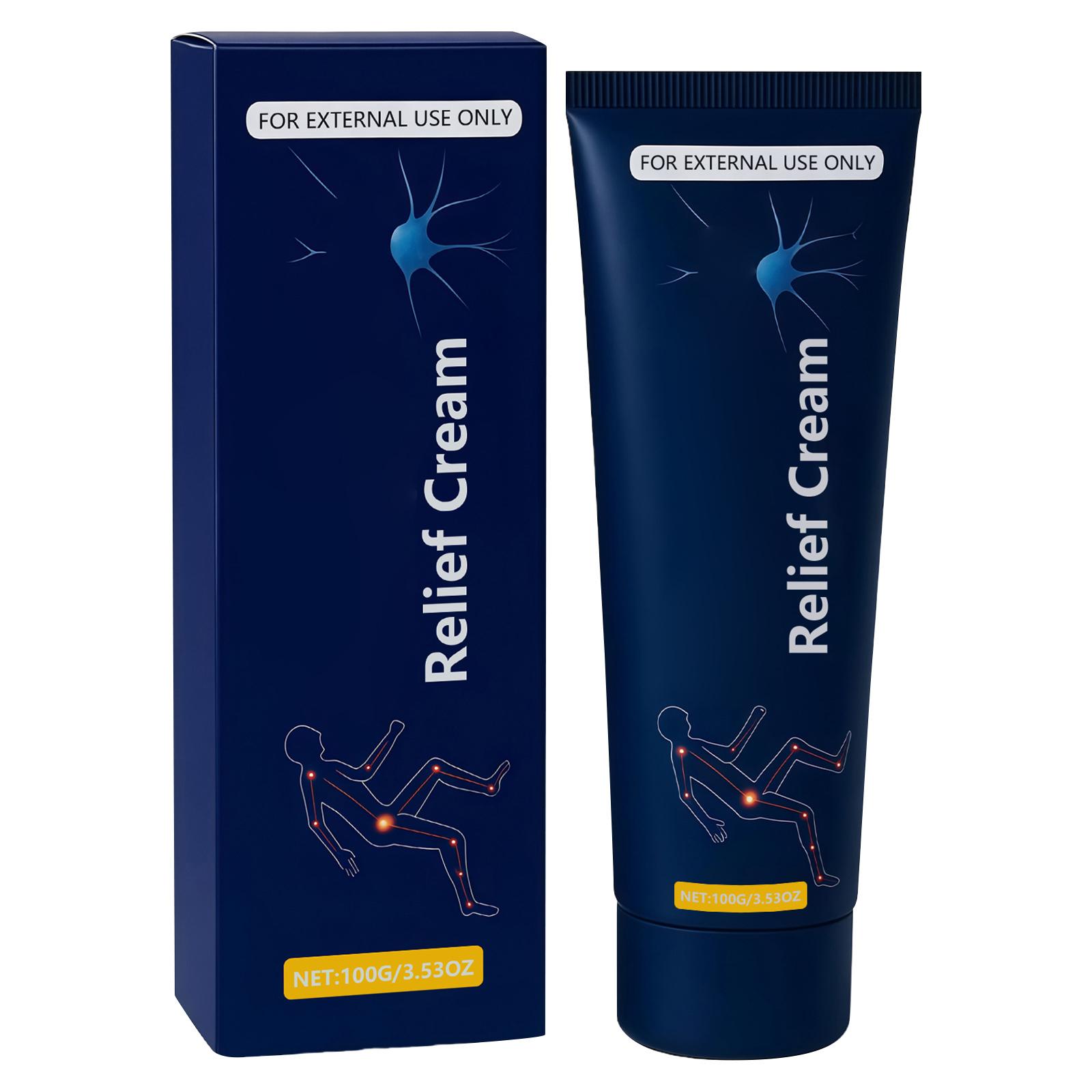 Joint Comfort Cream Arm, Shoulder And Elbow Joint Massage Care For Muscle Comfort Massage Apply Joint Cream To Joint Area. синий