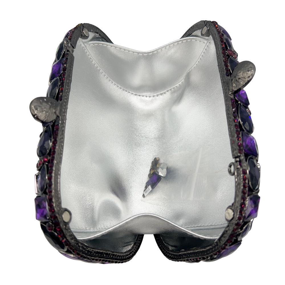 Γυναικεία Τσάντα Φάκελος με Στρας - Κομψή Βραδινή Χειρός για Πάρτι και Συμπόσια