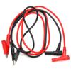 P08 4mm Multimeter Test Line DIY Plug to Clip Testing Cable for Car Diagnosis Testing