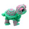 3D Printed Turtles Flexible Joint Articulated Tortoise Fidgety Toy Ornament Realistic Turtles Figurines Collectibles