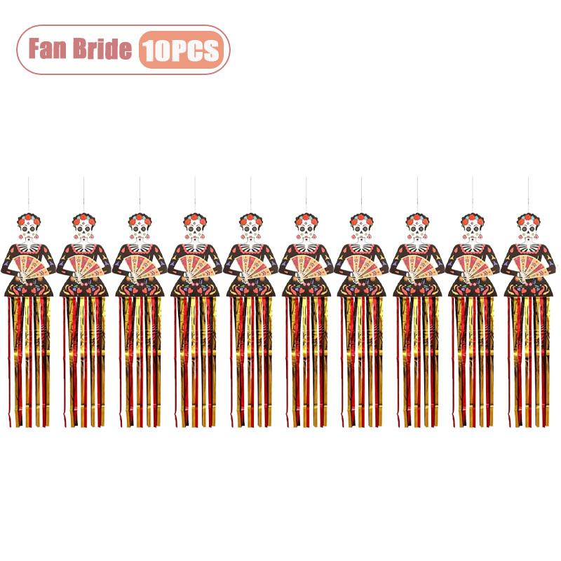1-20PCS Halloween Pumpkin Bat Hanging Garland Party Decor for Bar Mall Scene Setup Background Wall Atmosphere Props
