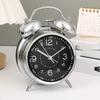 Metal Frame Bedroom Alarm Clock Silent Loud Alarm Clock Twin Bell Alarm Clock  Living Room