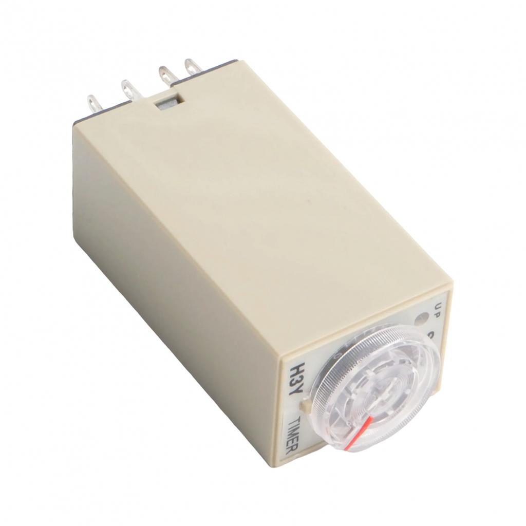 5.7x2.8x2.2cm Delay Timer Relay Adjustable LED Indicator