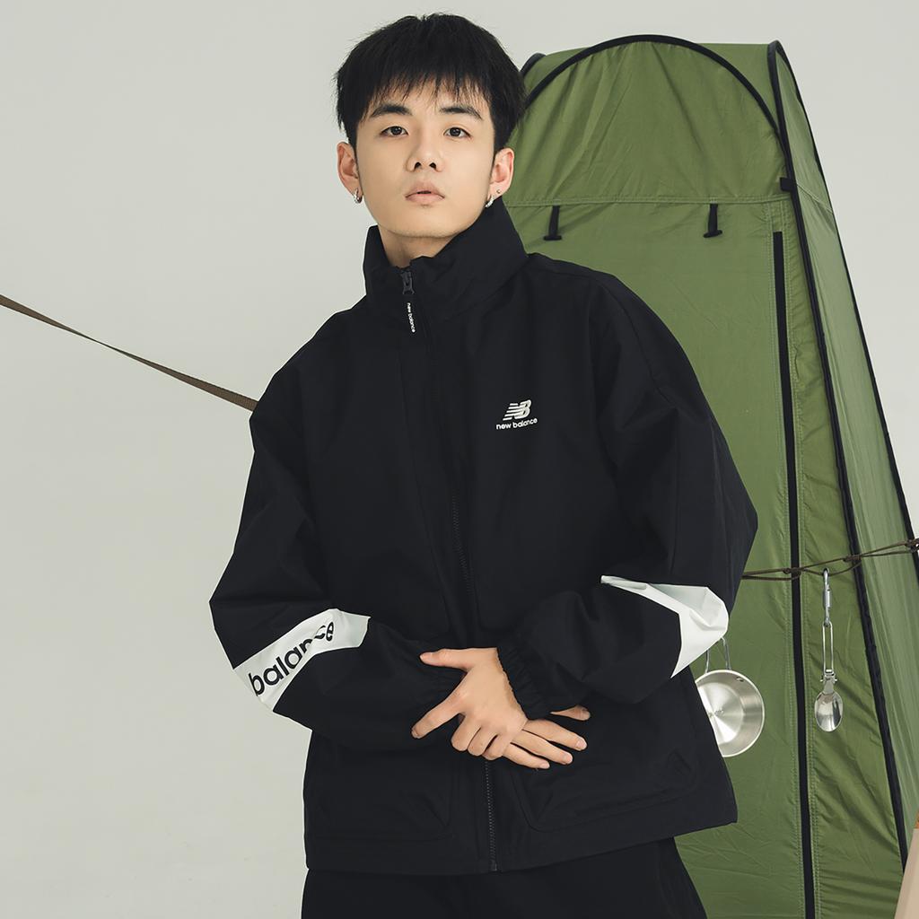 Men's Jacket New Balance Jacket Unisex Black