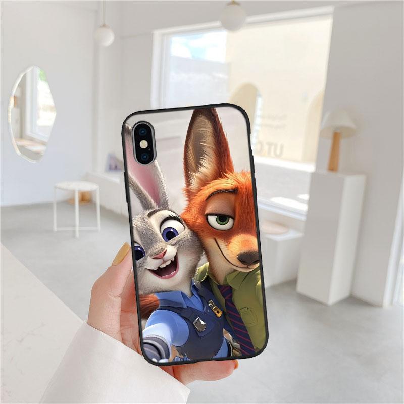 

CJ105 Zootopia Disney Phone Case for Samsung Galaxy A11 A12 A13 A15 A52S A53 A55 A56 A70 A71 A72 A73 F06 F16 F56 S10 Plus S10e Galaxy S10