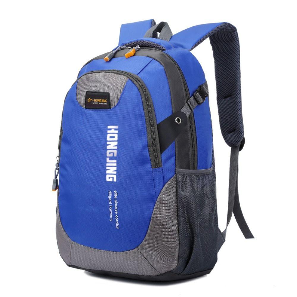 Wear-Resistant Waterproof Oxford Backpack Lightweight Student School Bag Large Capacity