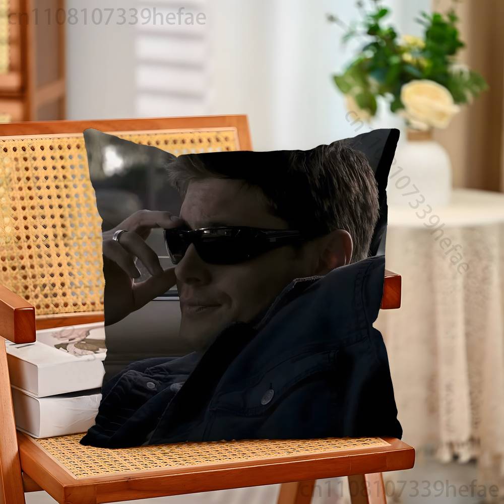 

JJensen Ackles DDean Winchester Throw Pillow Case For 45x45cm55x55cm30x30cm For Home Bedroom Decoration And Protector 30x30cm
