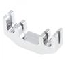 4 Claw Practical Metal Silver Violin Mute Muffler for 4/4 3/4 1/2 Violin
