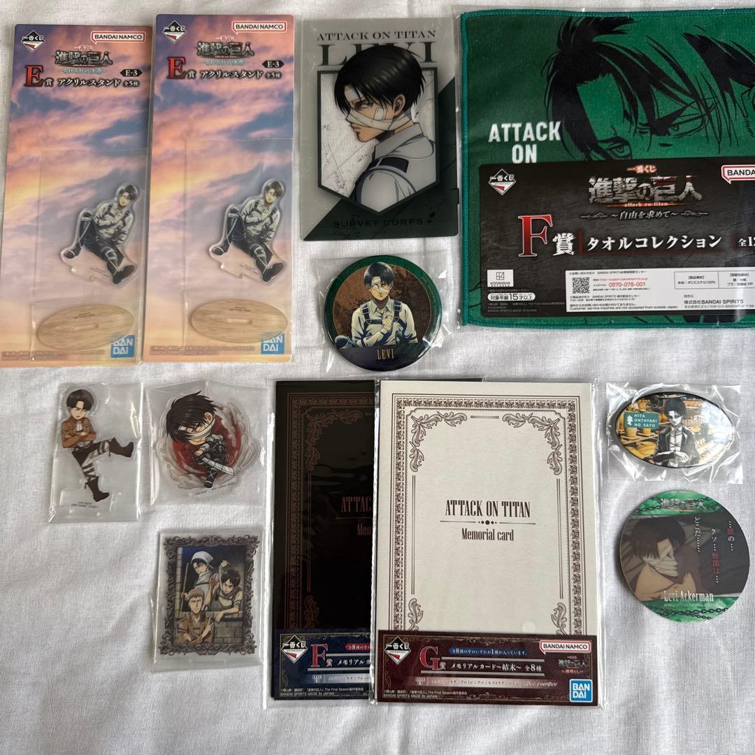 Used Attack on Titan Levi bulk sale