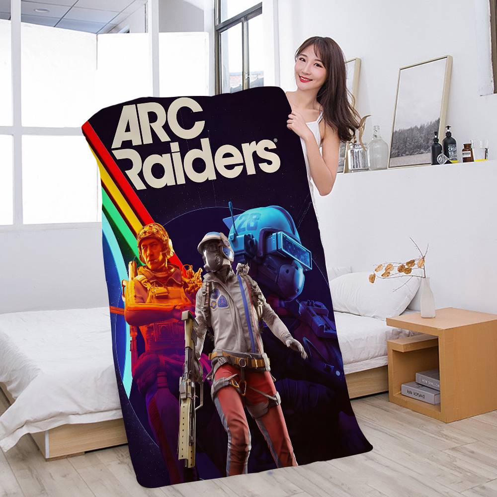 Game A-arc Raiders Bath Towel Microfiber Soft Water Absorbing Breathable For Girl Kids Decorative Cartoon Beach Towel