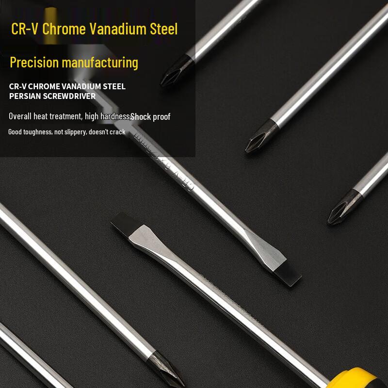 Anti-slip Plastic Handle Phillips Screwdriver