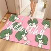 Entry Door Floor Mats with Dirt-resistant and Non-slip Household Entrance Foot Mats for Bathroom Quick-drying and Cutting Foot Mats