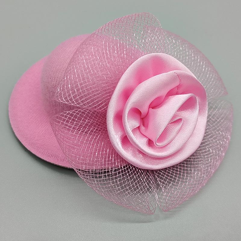 Noblewoman Butterfly Crown Headdress: 11.5" Doll Accessory with Flannel Yarn Net