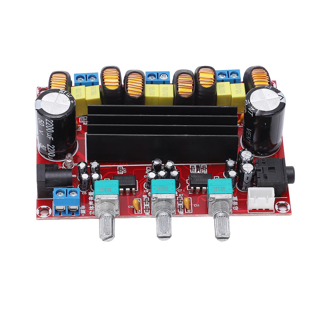Digital Power Amplifier Board XHM139 TPA3116D2 2x50W+100W 2.1 Channel Power Amplifier Module 1224V