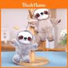 Folivora Plush Keychain With Soft Short Pile For Backpack Decoration Gift