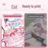 Cute Dress-Up Sticker Book for Kids: Cartoon Makeup & DIY Picture Fun