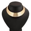 Fashion Jewelry Wide Punk Necklaces Charm Party Necklace Chain Luxury Choker Collar Necklace For Women Collier Femme