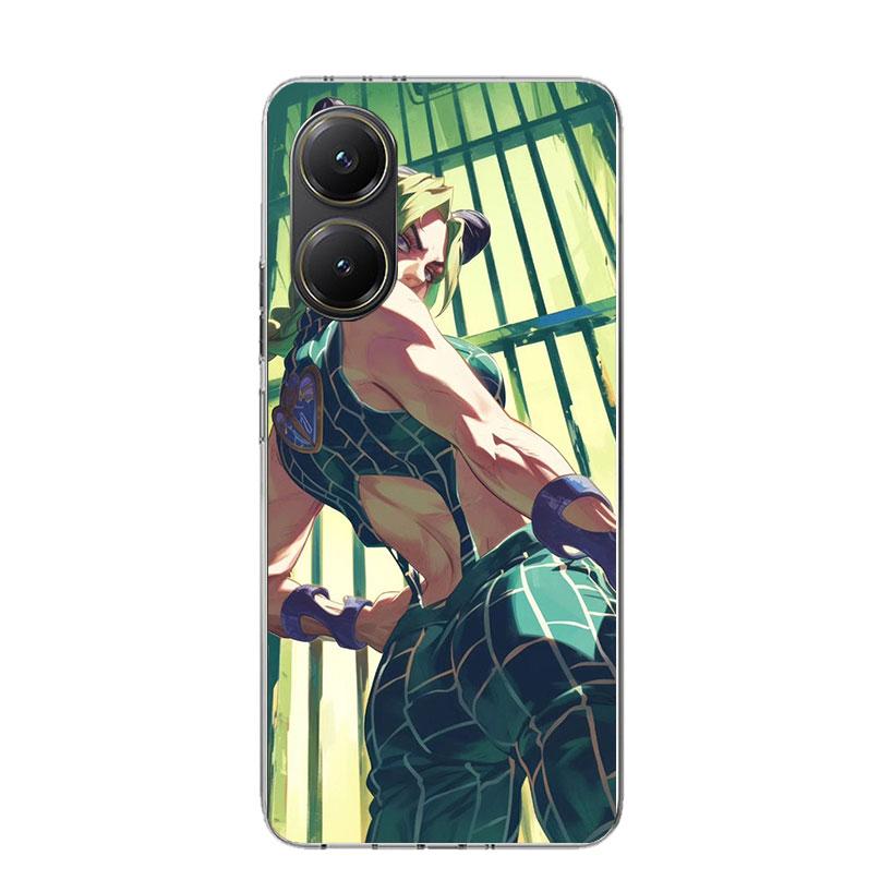 JoJo's Bizarre Adventure Jolyne Cujoh Phone Case For Xiaomi Poco F7 Ultra X7 X6 Pro X5 Redmi 15 15C 13 13C 12 12C 10 10A 10C 9 9